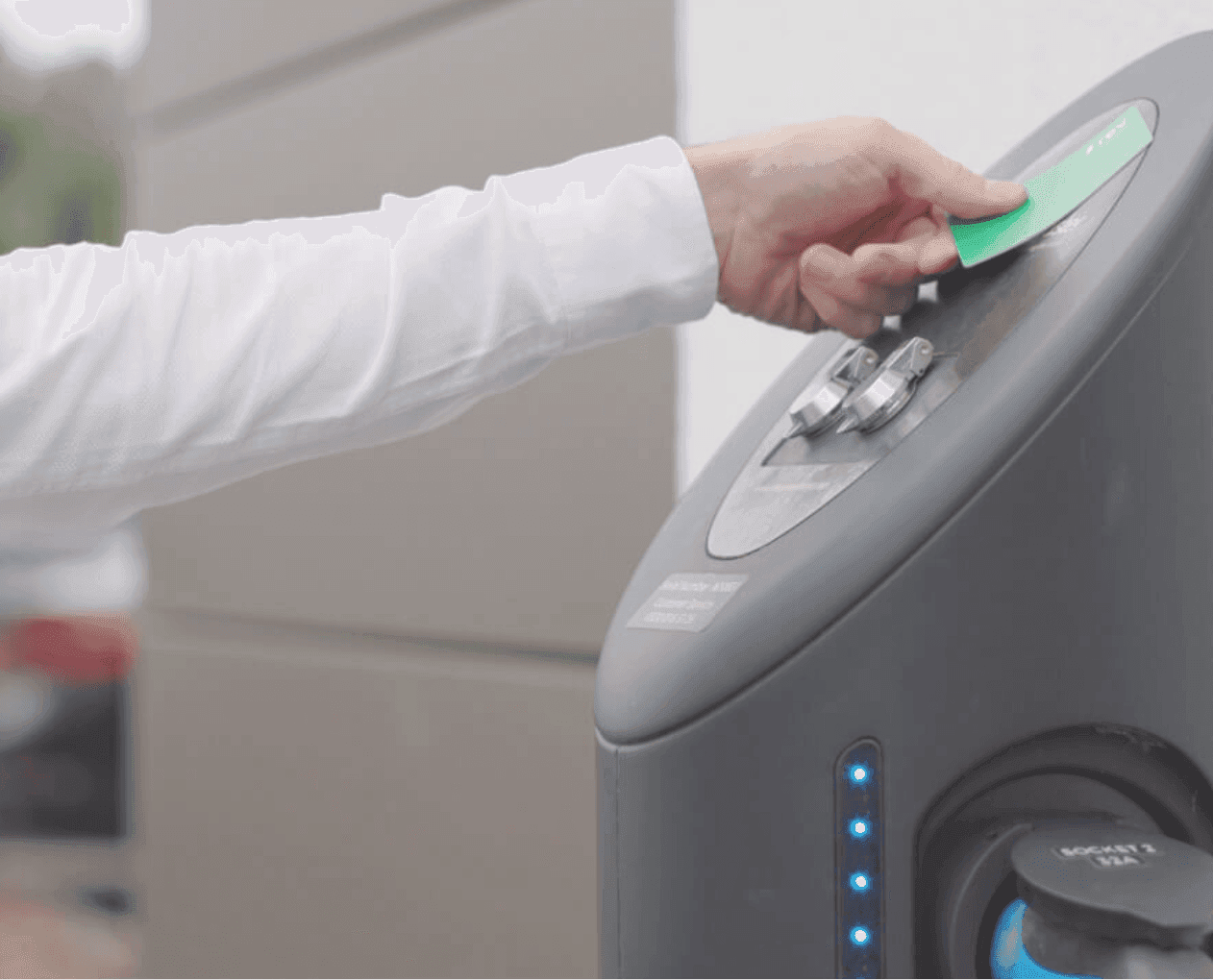 Electric charge point