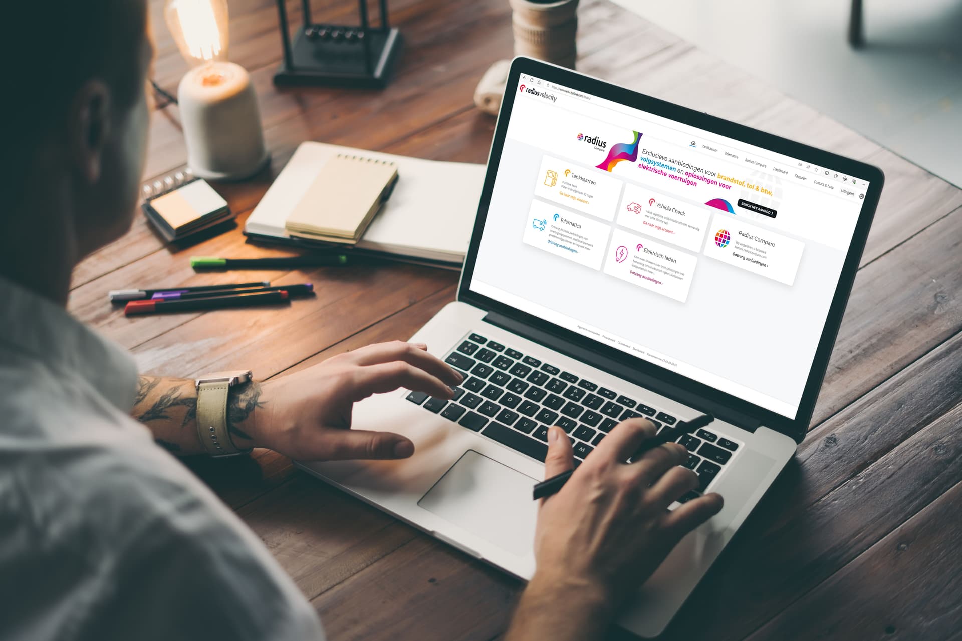 Shell tankpas | Zakelijke wagenparkoplossingen | Radius